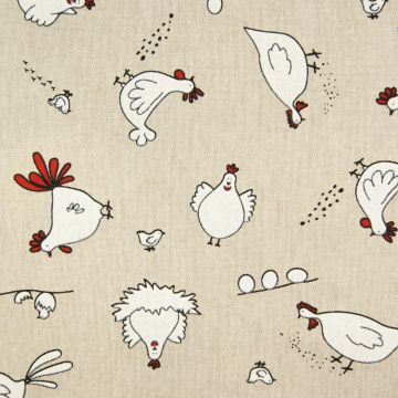 Dekostoff Hühner x