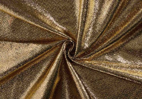 Glitterstof Chanel Lurex Goud