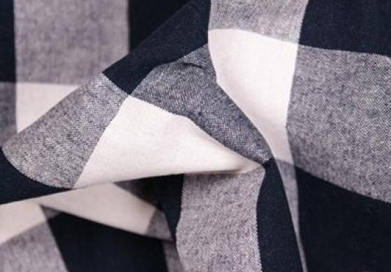 Boerenbont marine-blauw ruit