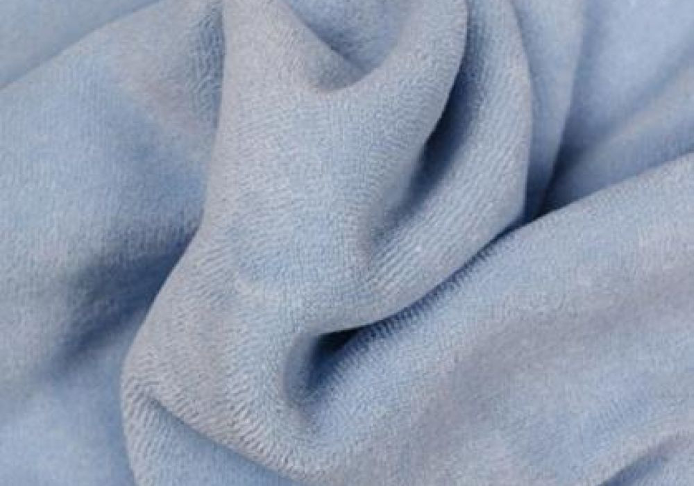 Badstof tricot Wellness blue