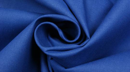 Lakenkatoen kobalt 240cm breed