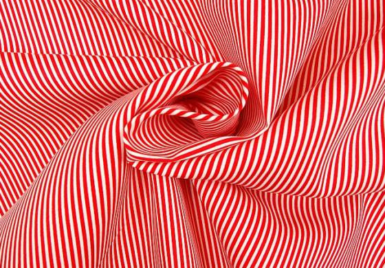 Boerenbont rood streepje 2mm