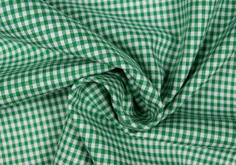 Boerenbont groen ruit 2mm