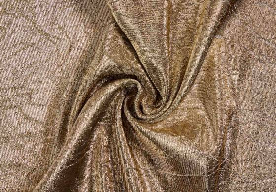 Gouden Stof Metallic Lurex