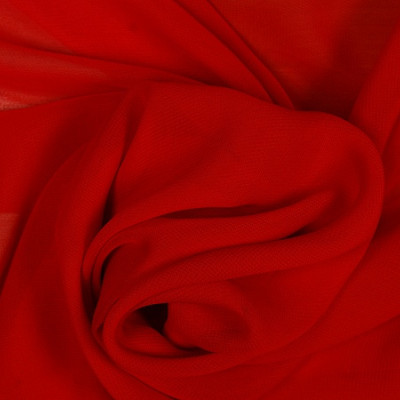 Chiffon / Voile rood