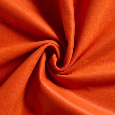 Vilt Oranje 1,5 mm (180 cm breed)