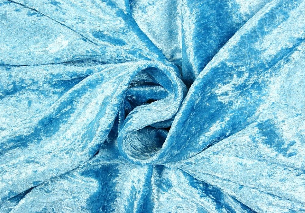 Velours de Panne aqua
