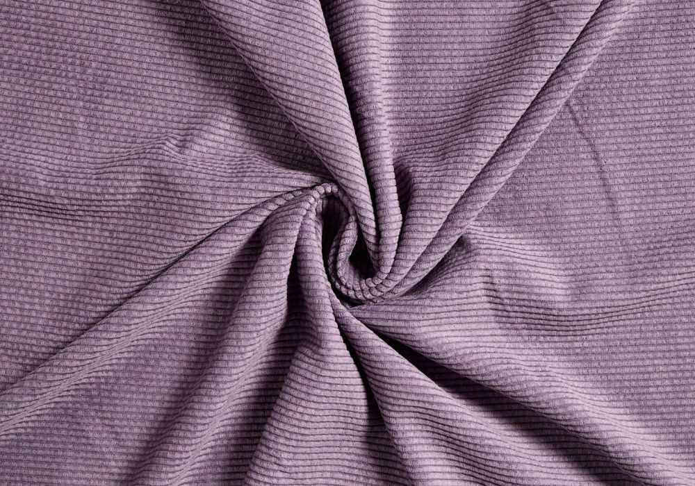 Corduroy Ribfluweel Lila Paars