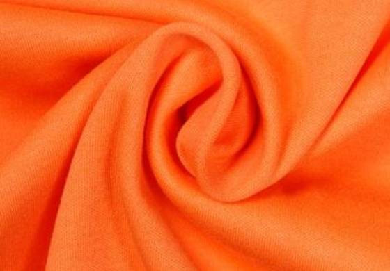 Interlock tricot oranje