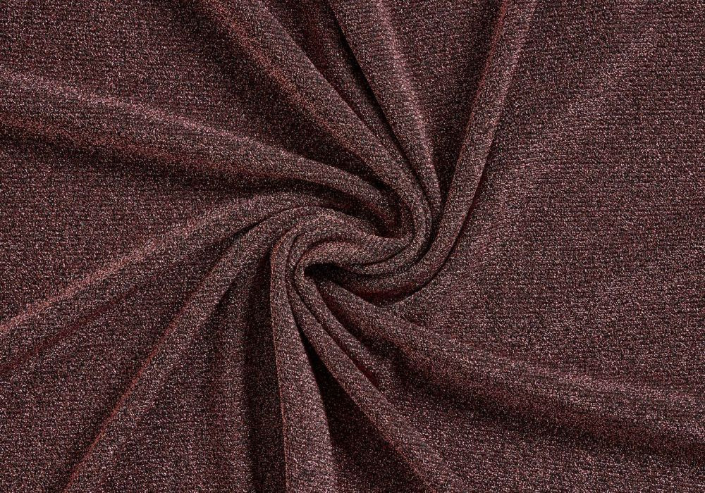 Lurex Glitter Stof Oranje