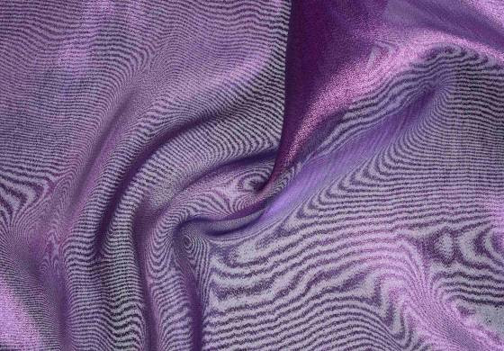 Organza Lurex Paars