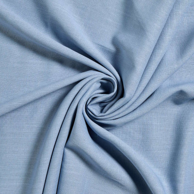 Linnen Viscose Jeans Lichtblauw