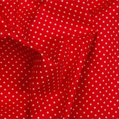 Boerenbont rood kleine stip