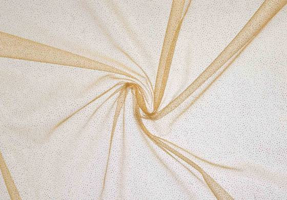 Gouden Glitter Tule
