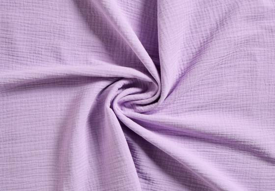 Hydrofiel Mousseline Stof Lila