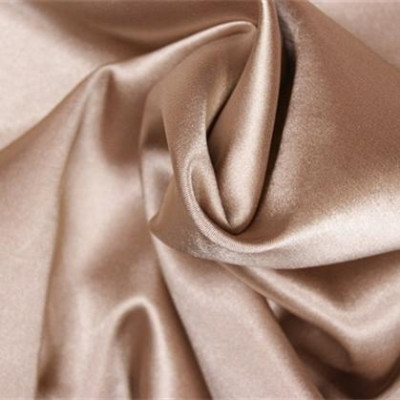 Satijn stretch beige