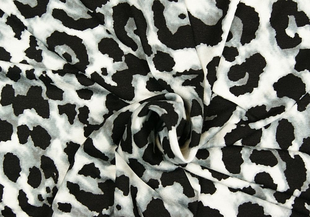 Fantasieprint tricot panter