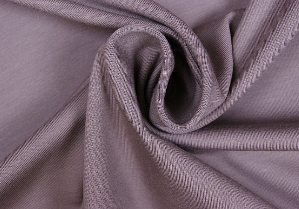 Uni tricot katoen grijs lever