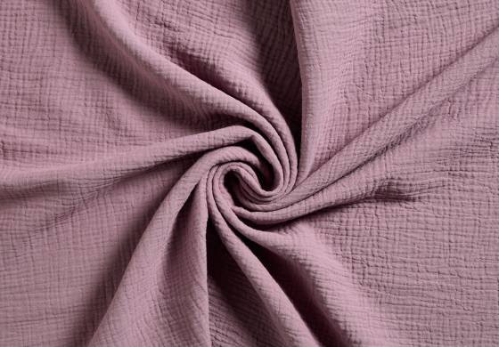 Mousseline Hydrofiel Stof Mauve