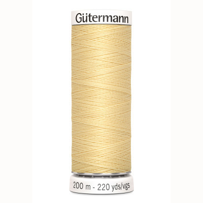 Gütermann naaigaren 200mtr licht geel nr.325