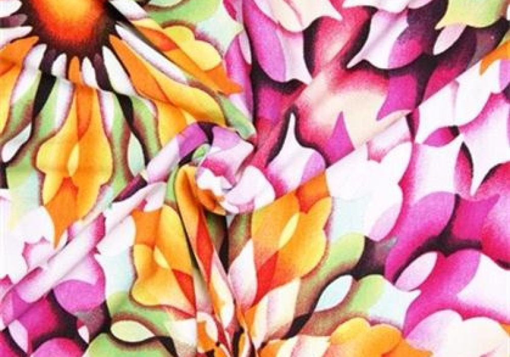 Bloemprint tricot