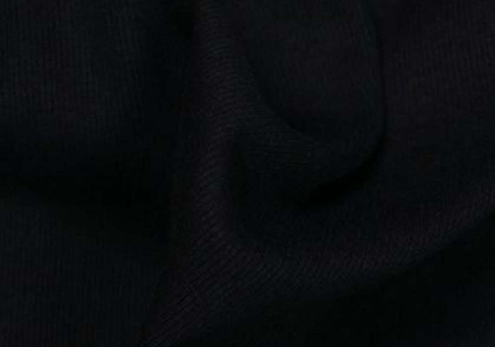 Boordstof tricot donker-blauw smal