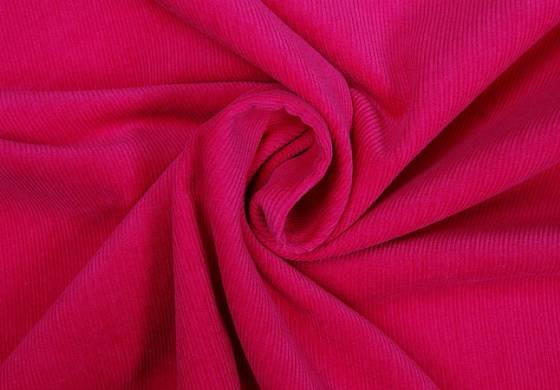 Ribcord fuchsia stretch