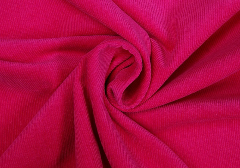 Ribcord fuchsia stretch