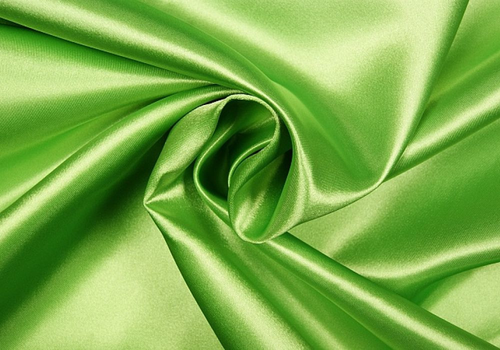 Satijn de luxe lime