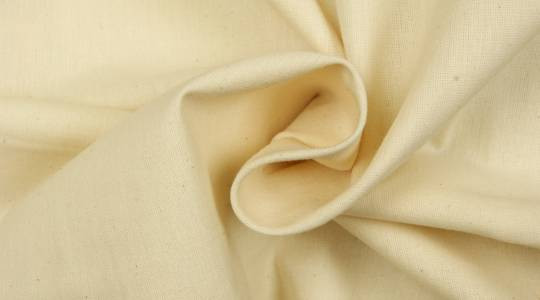 Katoen ongebleekt gewassen 240cm breed