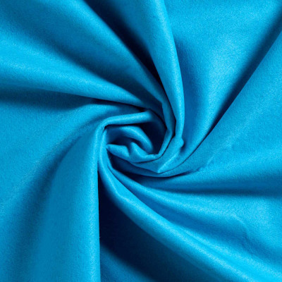 Vilt Aqua Blauw 1,5 mm (180 cm breed)