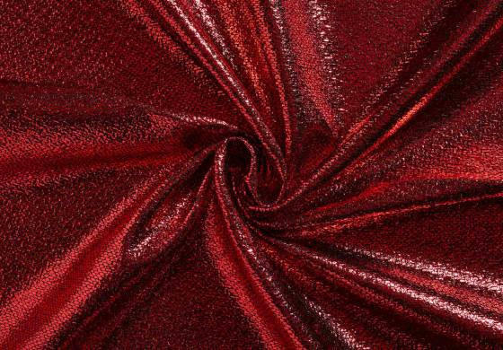 Rode Glitterstof Chanel