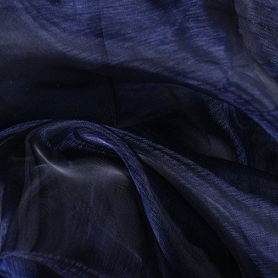 Organza donker-blauw