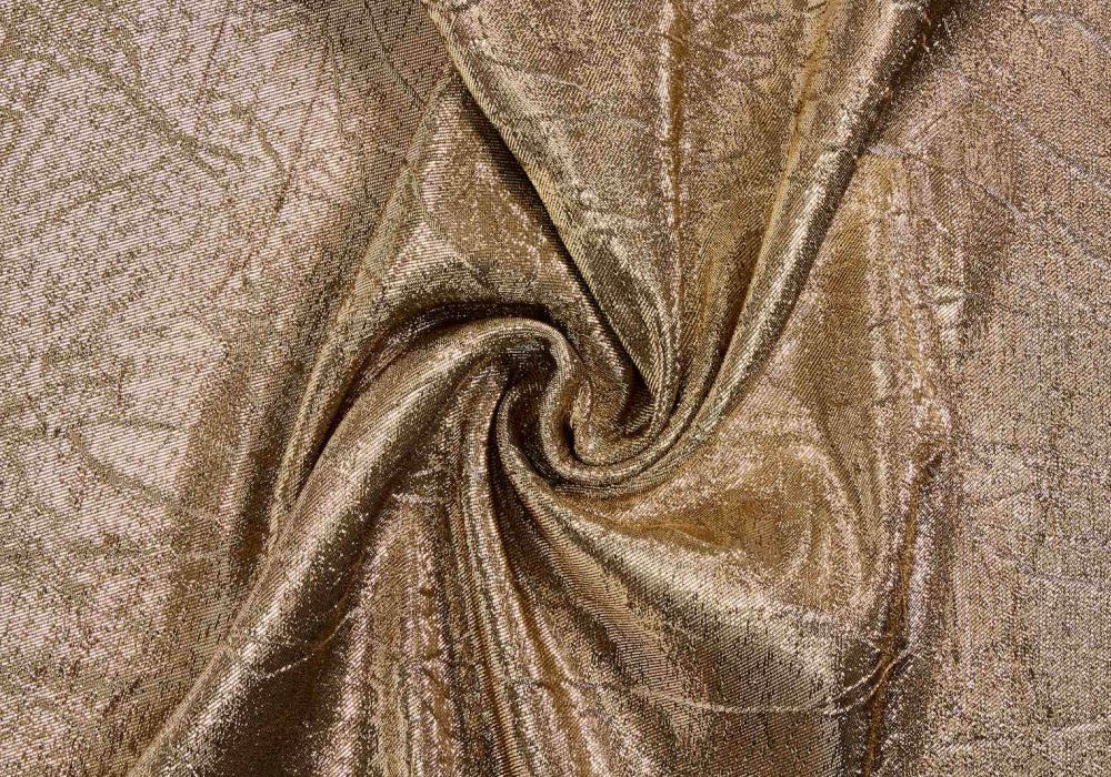 Gouden Stof Metallic Lurex