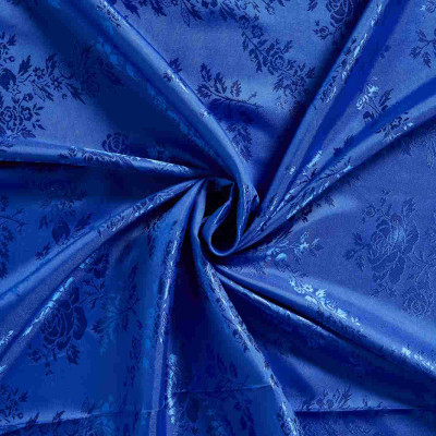 Voeringstof Jacquard Kobaltblauw
