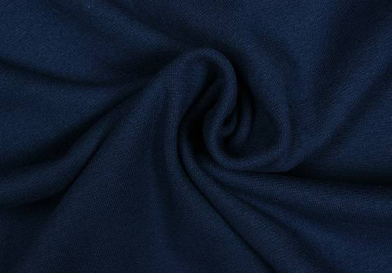 Boordstof tricot petrol smal