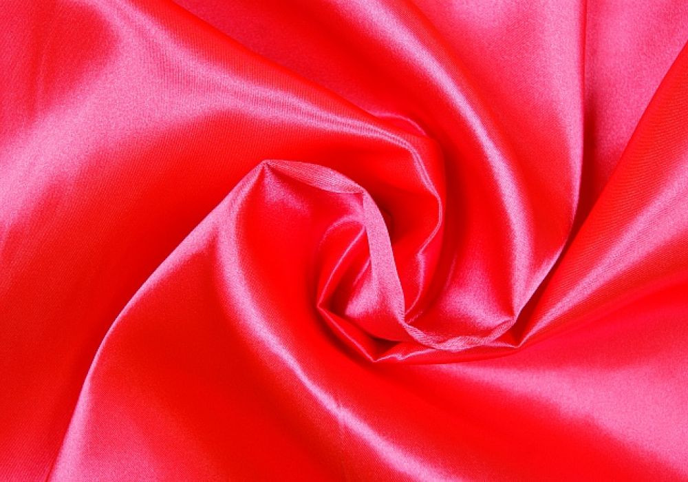 Satijn de luxe fluor-fuchsia