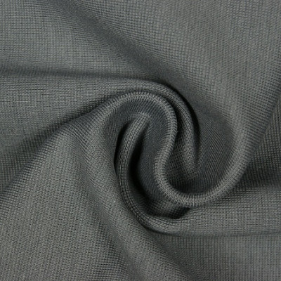 Boordstof tricot grijs smal