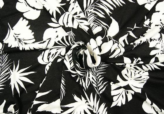 Fantasieprint tricot blad