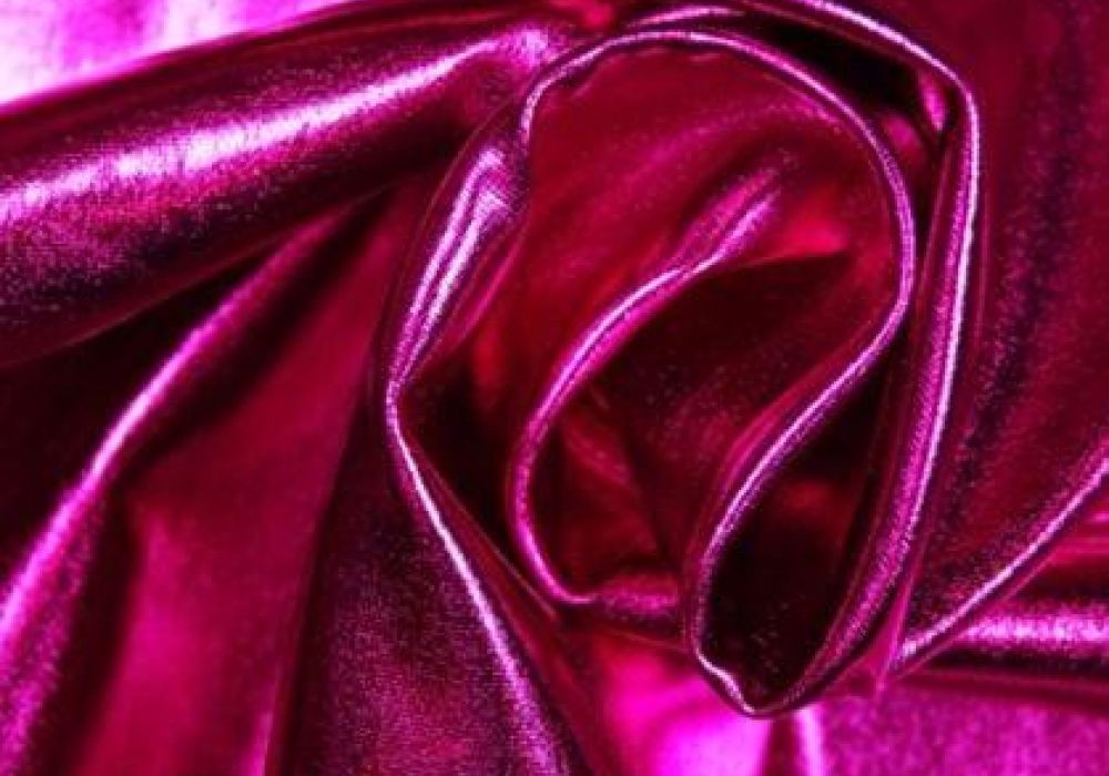Lamé stretch fuchsia