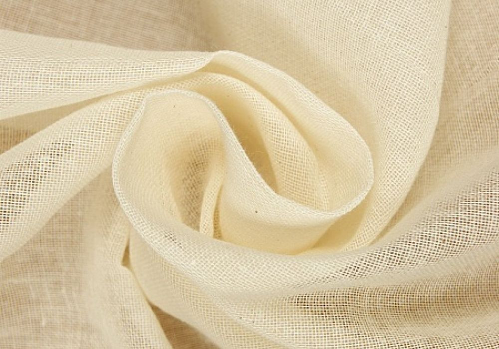 Kaasdoek Ecru Stof Doorzichtig 160cm breed