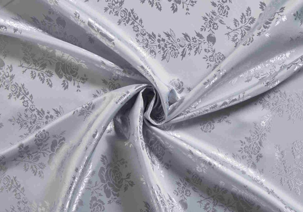 Voeringstof Jacquard - Lichtgrijs