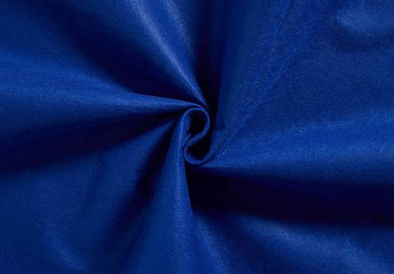 blauw vilt op rol - 1.5 mm en 90 cm breed