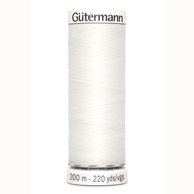 Gütermann naaigaren 200mtr wit nr.800