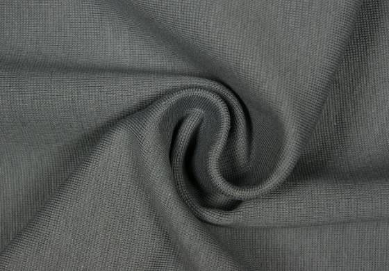 Boordstof tricot grijs smal