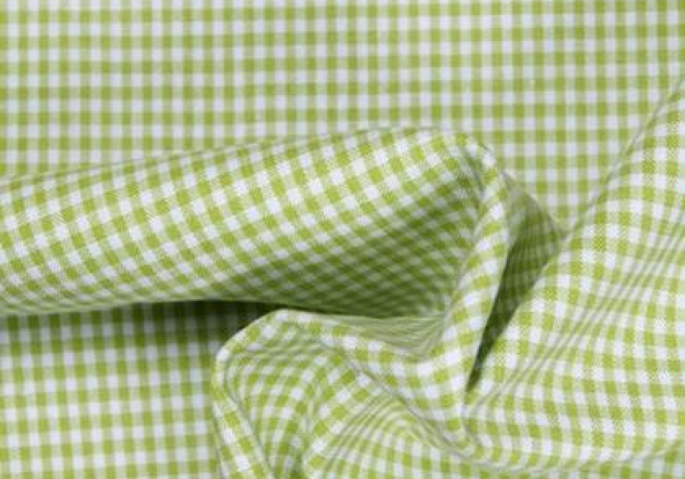Boerenbont lime ruit 2mm