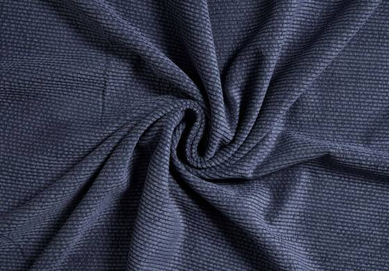 Corduroy stof donkerblauw (ribfluweel)