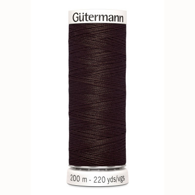 Gütermann naaigaren 200mtr donker bruin nr.696