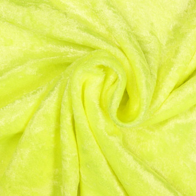 Velours de Panne Fluor Geel