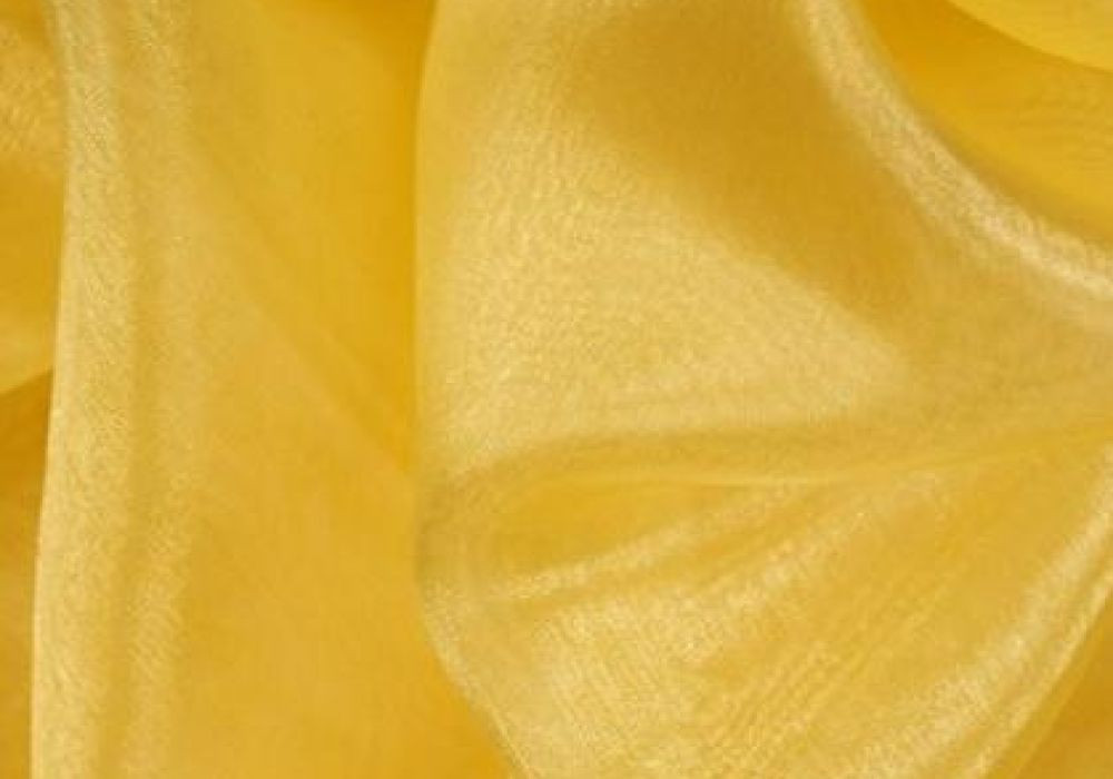 Organza geel